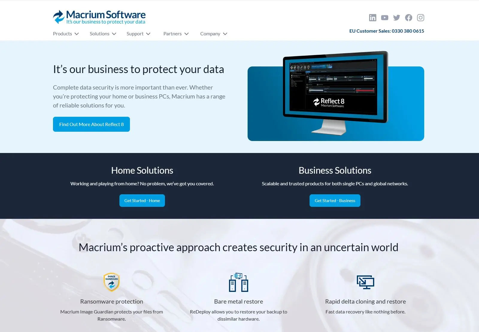 Du bist auf der Suche nach einer zuverlässigen Backup-Lösung? Probier's mit Macrium Reflect 8 Home Edition!