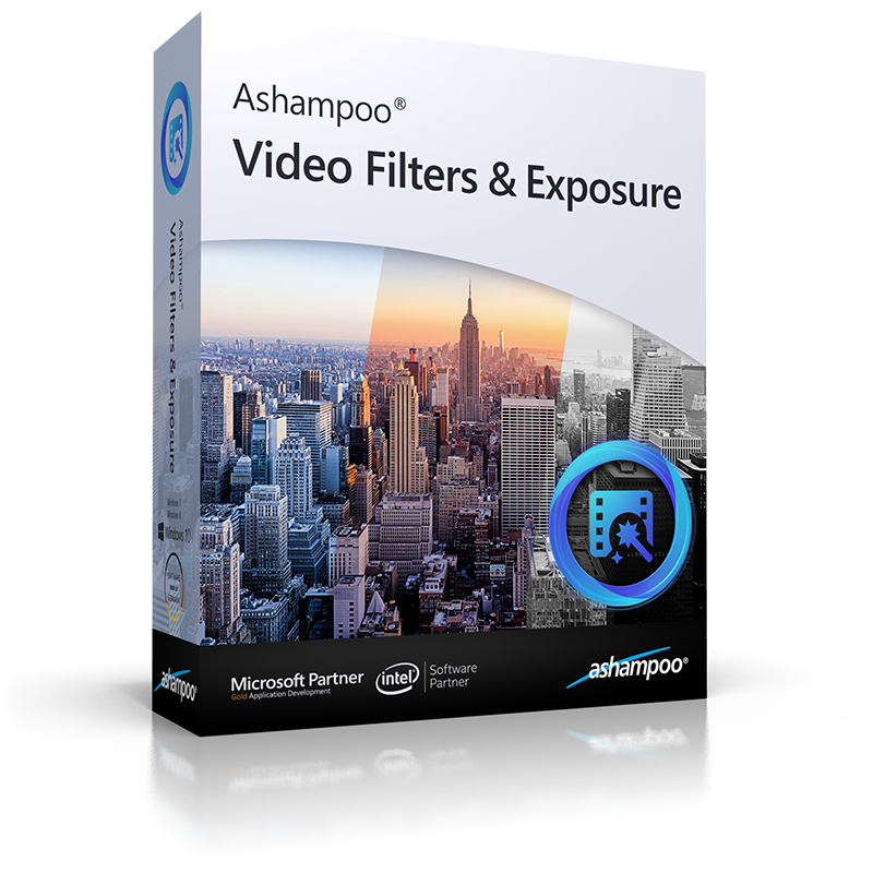 Ashampoo Video Filters and Exposure